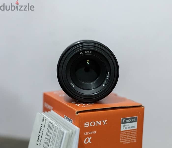 Sony 50m f1:8 full frame 3