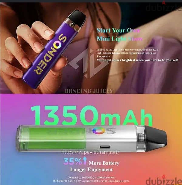 جيك فيب سوندرGeekvape Sonder Q 2 Pod System Kitبود جديد متبرشم2كيو 1