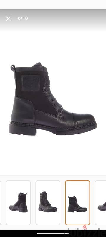 بوت اسود black boots 5