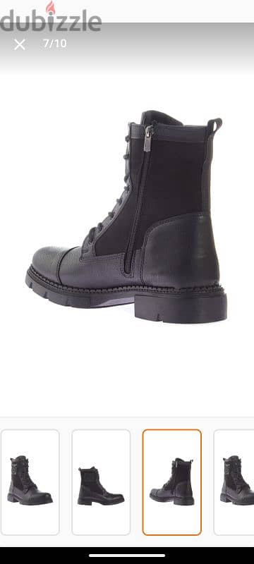 بوت اسود black boots 6