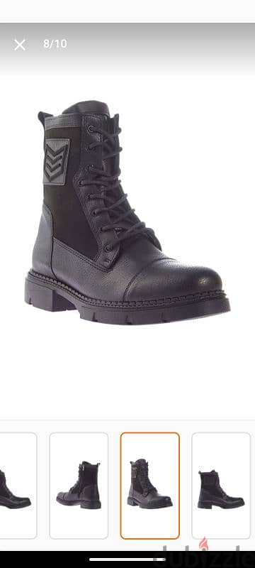 بوت اسود black boots 7