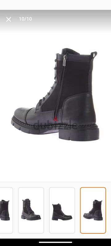 بوت اسود black boots 9