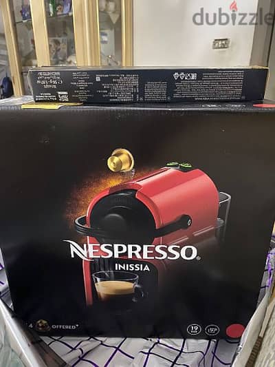 ماكينة قهوة نسبريسو اسينزا coffee machine nsepresso inissia