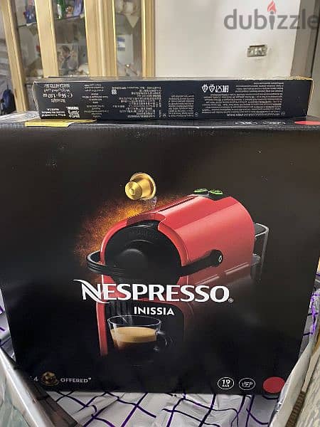 ماكينة قهوة نسبريسو اسينزا coffee machine nsepresso inissia 0