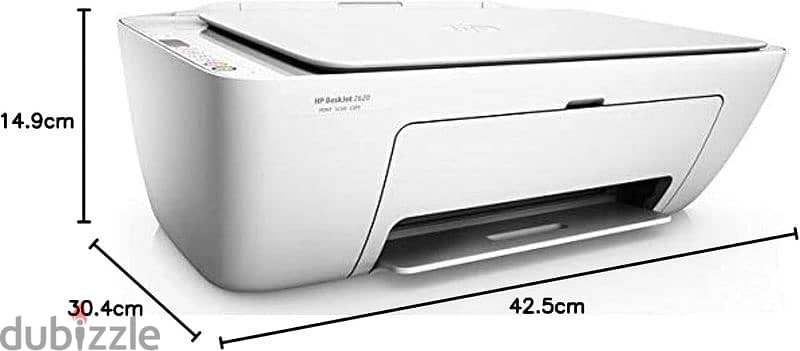 "طابعة HP DeskJet 2620 مستعملة بحالة ممتازة - سعر مميز" 1