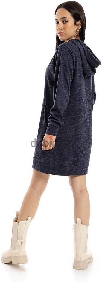 JAMILA Women Slip On Long Hoodie Sweatshirt 2