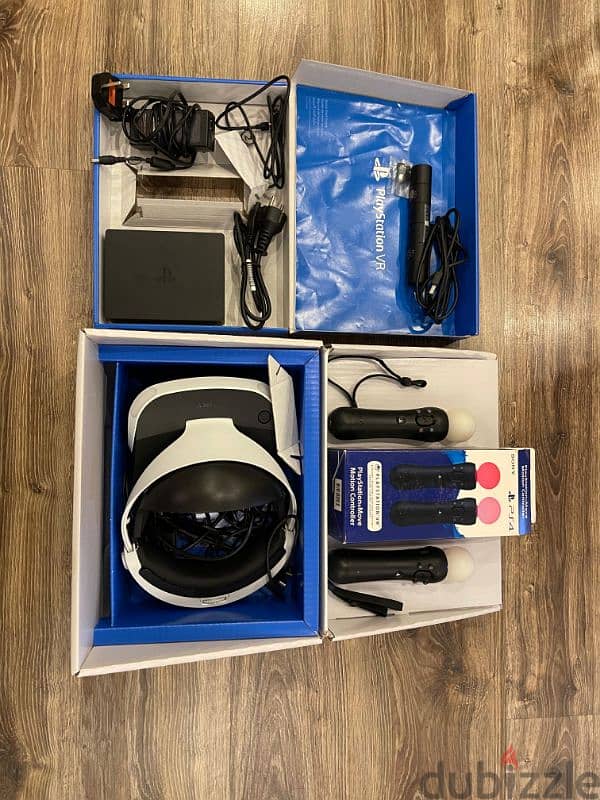 playstation 4 vr & joysticks 0