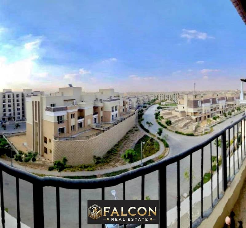 Penthouse apartment (4 rooms) for sale with a panoramic view in Sarai Compound (Nasr City for Housing and Development), next to Talaat Mostafa City 0