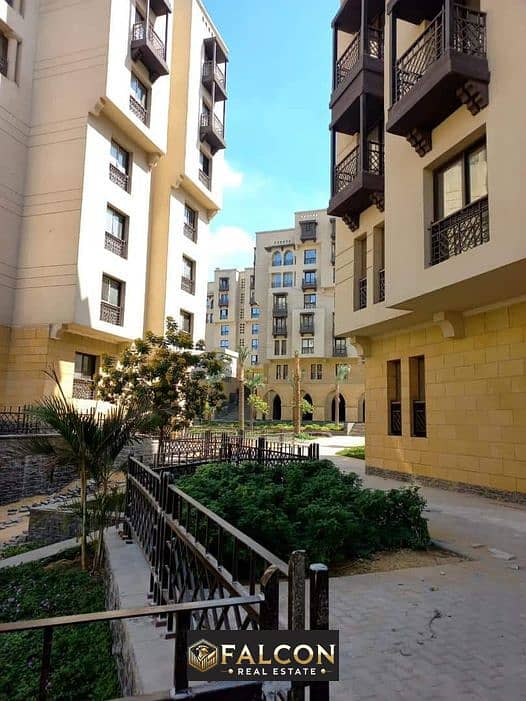 155sqm apartment at a special price and installments up to 12 years in Fustat Compound, excellent location on Salah Salem (fully finished), immediate 0