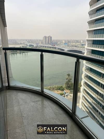 A hotel apartment on the Nile Corniche, managed by the Hilton Hotel, with a down payment of 21 million in Maadi