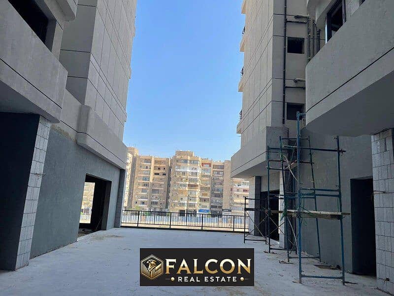 An administrative office for sale directly on the plaza on Al Nozha Street and next to City Stars, with a return on investment 0