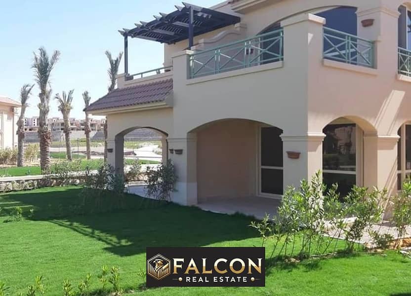 Chalet with garden, immediate delivery, fully finished, in Ain Sokhna, in La Vista Ain Sokhna Resort 0