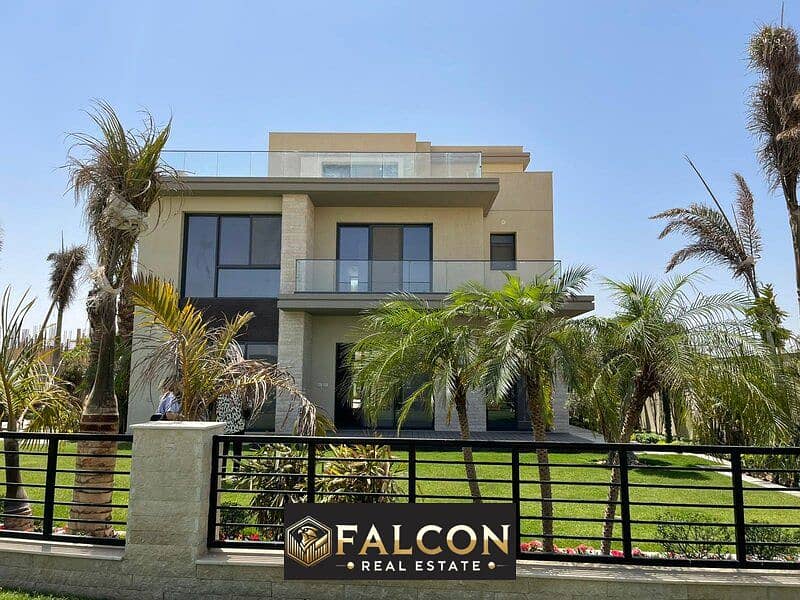 For sale, a villa from Sodic, immediate delivery, in the most distinguished location in Sheikh Zayed, in the Sodic Estates compound 0