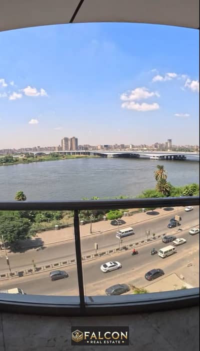 Ready To Move First Row Apartment With Full Nile View Fully Finished And furnished For Sale With Installments On Maadi Corniche