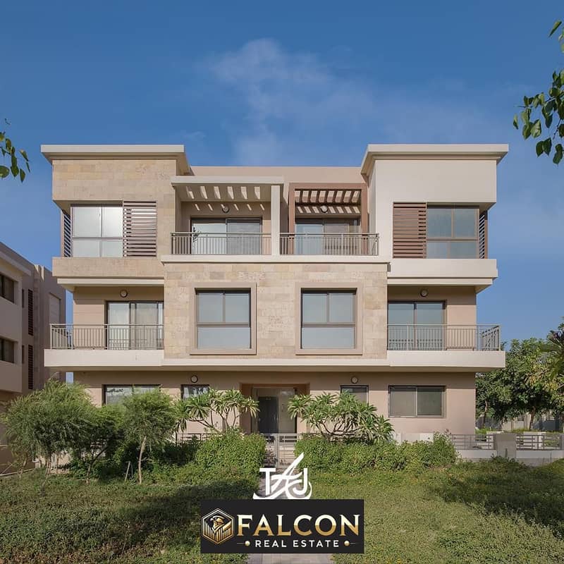 Double View Roof Duplex Full Facing North With 8 Years Instalments For Sale In Taj City New Cairo 0