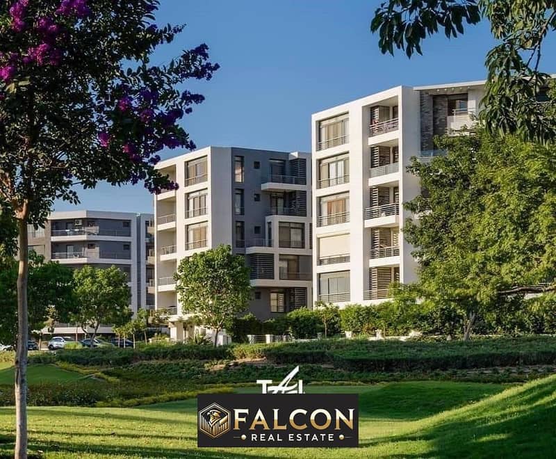 With a 42% discount ,  2-BR apartment in a distinguished location in the 5th Settlement in Taj City Compound, and in installments over the lo 0