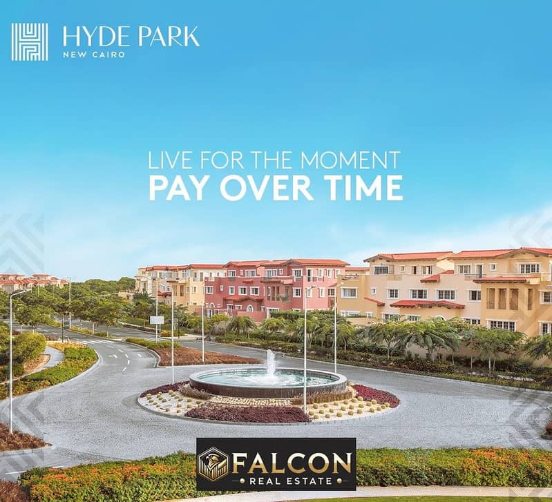 Owning opportunity in the new lounge in Hyde Park, fully finished apartments at the lowest prices, with a 5% down payment and installments over 8 year 0