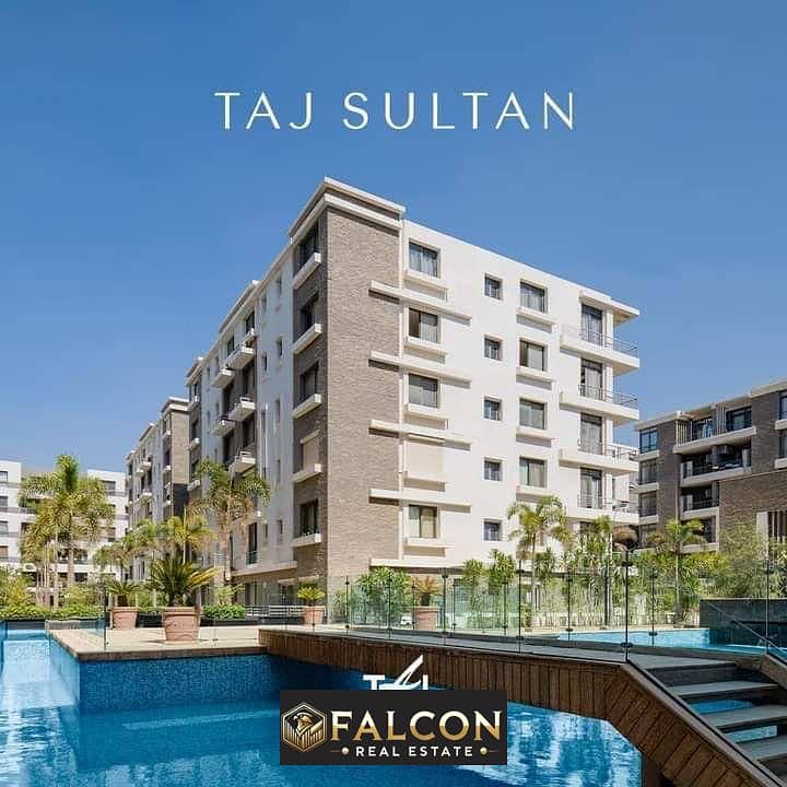 own a 116-meter apartment with a landscape view, with a cash discount of up to half the amount, in Taj City Compound in front of Cairo Airport. 0