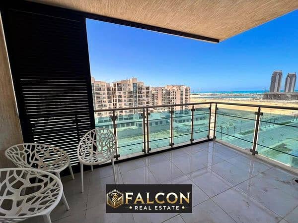 On key and your apartment is fully finished + clear sea view - with only 10% down payment in New Alamein 0