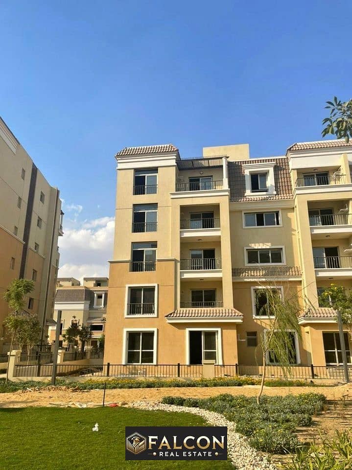 Two bedroom apartment for sale next to Madinaty in Sarai Compound 0