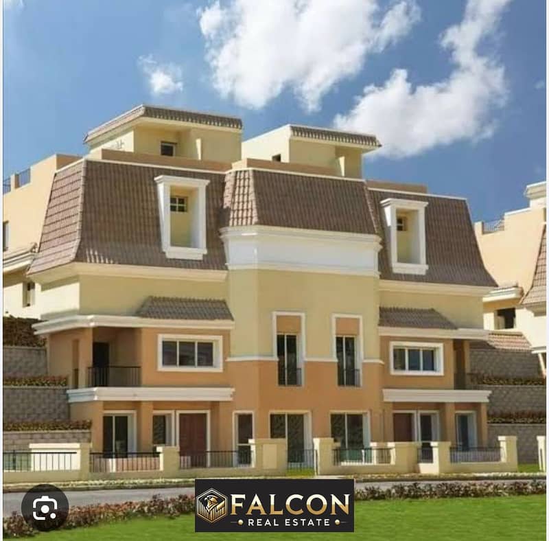 Standalone villa in front of Sarai Compound for sale in installments over 6 years in The Butterfly Compound next to Madinaty 0