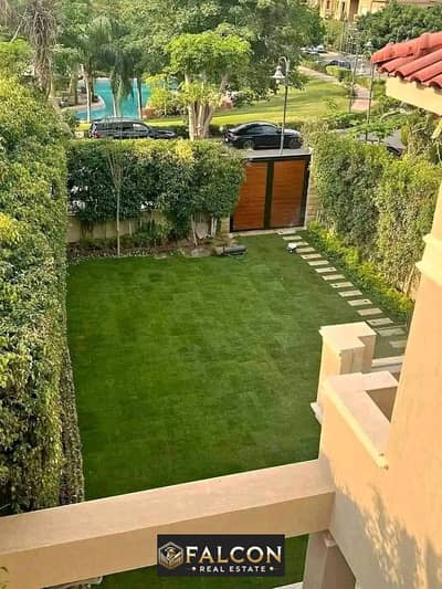 duplex for sale with garden view lagoon in sarai compound next to madinaty