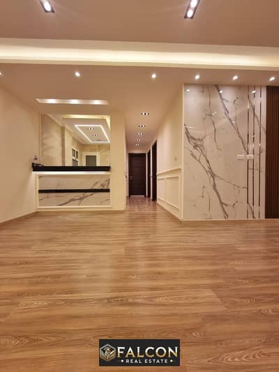 Apartment for sale 175 m { ready to move and finished } in Al Maqsad in R3 with installments over 10 years in new capital