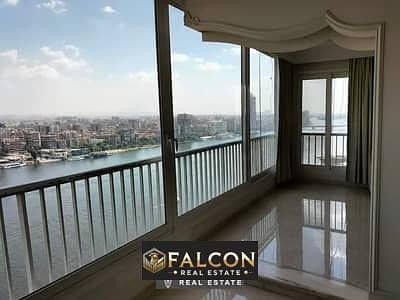 Hotel apartments in installments over 4 years next to the Hilton Hotel directly on the Nile modern finishing with furniture and appliances in Maadi 0