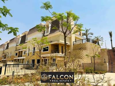 فيلا 206م بخصم كاش 42% للبيع بالقسيط علي 6 سنين القاهرة الجديدة كمبوند سراي امام مدينتي / villa For Sale In Sarai New Cairo