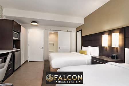 Own now your fully finished hotel apartment next to City Center Almaza, 127 meters, in the first hotel tower in the heart of Heliopolis, cairo