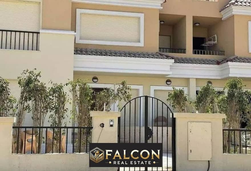 s villa للبيع في سراي القاهرة الجديدة امام مدينتي 4 غرف نوم بمقدم تعاقد 40% 0