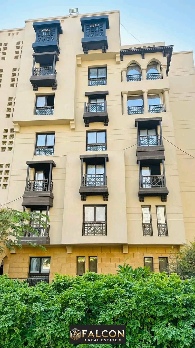 Ready To Move Apartment Fully Finished 124m Direct View On Salah Salem For Sale In Arabesque New Fostat With Installments 0