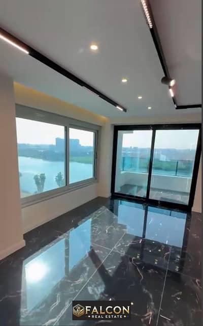 100% Nile View Hotel Furnished Luxury Studio With Heights Investment Return 46m For Sale In Reve Du Nil Maadi Next To Hilton