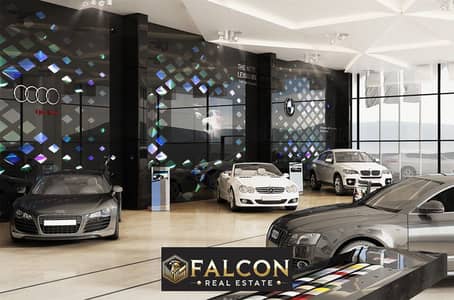 للبيع بالتقسيط  showroom بااعلي عائد استثمار في التجمع الخامس دقايق من الجامعه الامريكيه