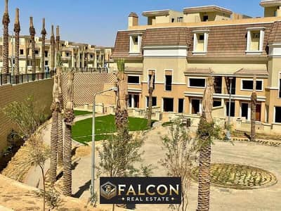 The lowest price for a villa with a private garden in Sarai Prime Location, New Cairo, in front of Sarai New Cairo City.