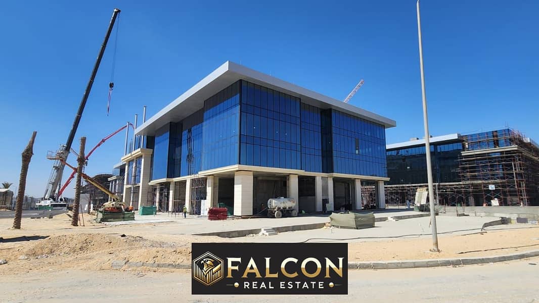 A store for sale in the most vital place in the Fifth Settlement, Golden Gate Mall, in front of the American University and on Southern Teseen Street 0