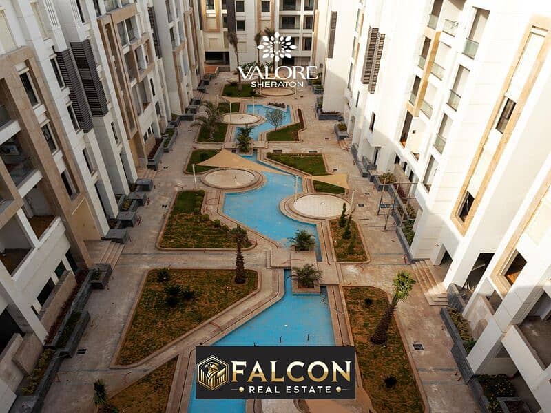 For sale, a hotel apartment in front of Almaza City Center with a down payment of 1.5 million in Sheraton 0