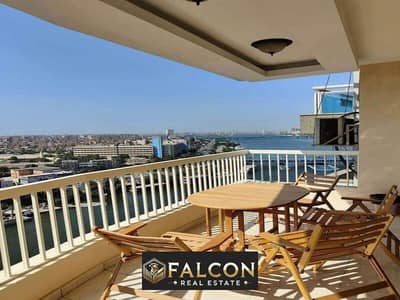 For sale, an apartment overlooking the Nile, immediate delivery, and (finished with air conditioners + appliances + furniture) in Reve du Nil