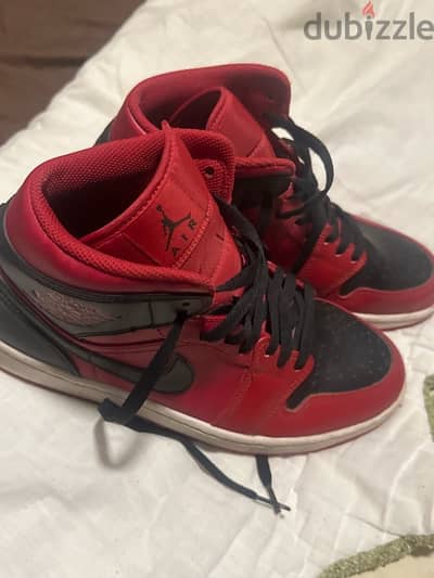 Air jordans 1 (gym red black)