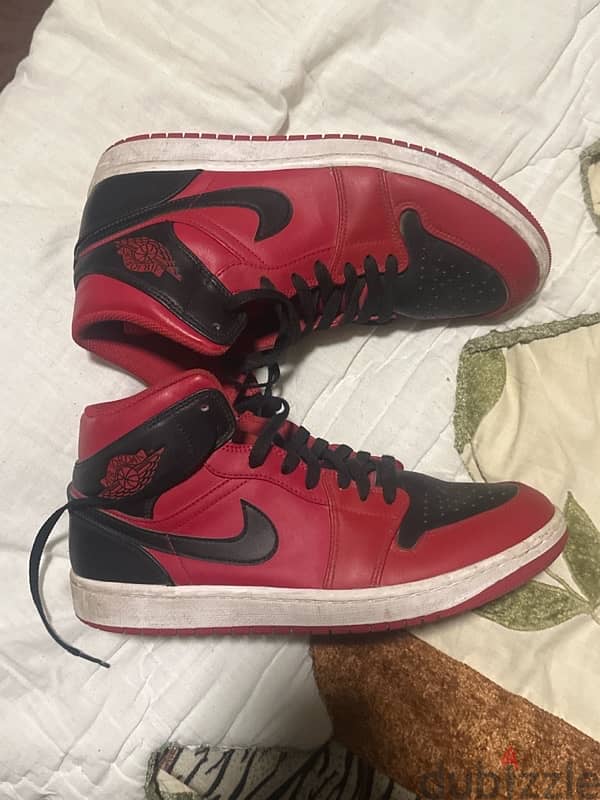 Air jordans 1 (gym red black) 2