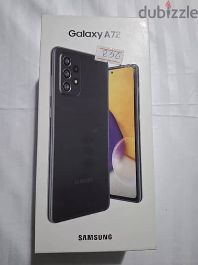 Samsung A72 - Black - 256GB