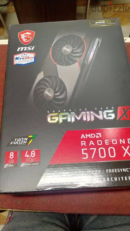 كارت شاشة msi gaming x5700xt 6