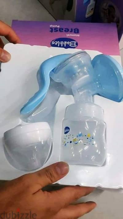 بابلز شفاط ثدي بامب يدوي bubbles breast pump