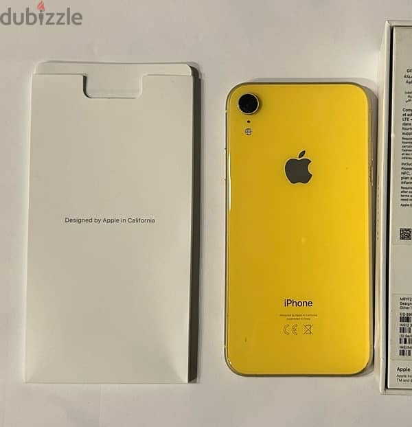 Yellow iPhone XR 128 GB for sale 1