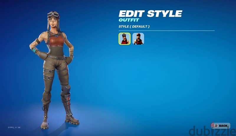 Fortnite account from season one 250 skins (renegade raider) 1