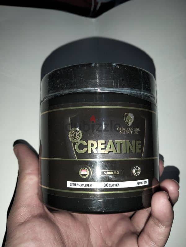 creatineعبوتين   + whey protein isolateعبوة 1