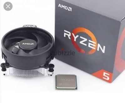 CPU AMD RYZEN 5 2600 Processor with Wraith Stealth Cooler