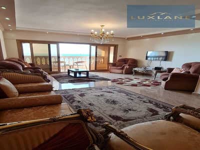 For sale, an apartment of 145 meters with an open sea view, 3 rooms and 2 bathrooms, in Mandara, Alexandria