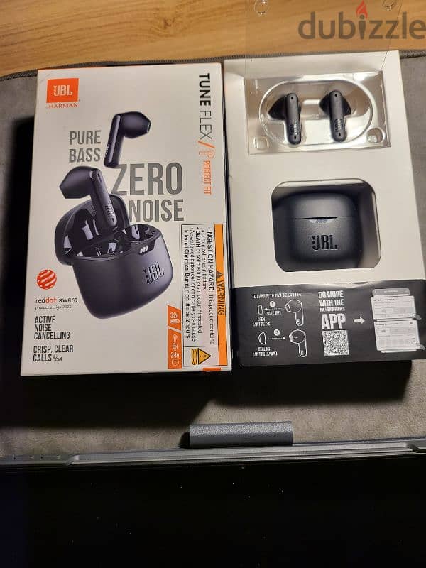 JBL Tune Flex earbuds Black from USA Totally new 0