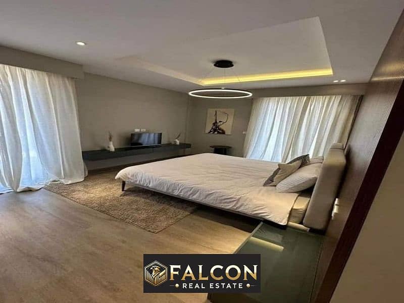 For sale, a hotel apartment with a 40% discount for cash in Heliopolis, in front of the traffic light (Service By Marriott), minutes from Nasr City 0